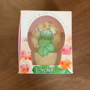 NWT fragrance orchid candle
